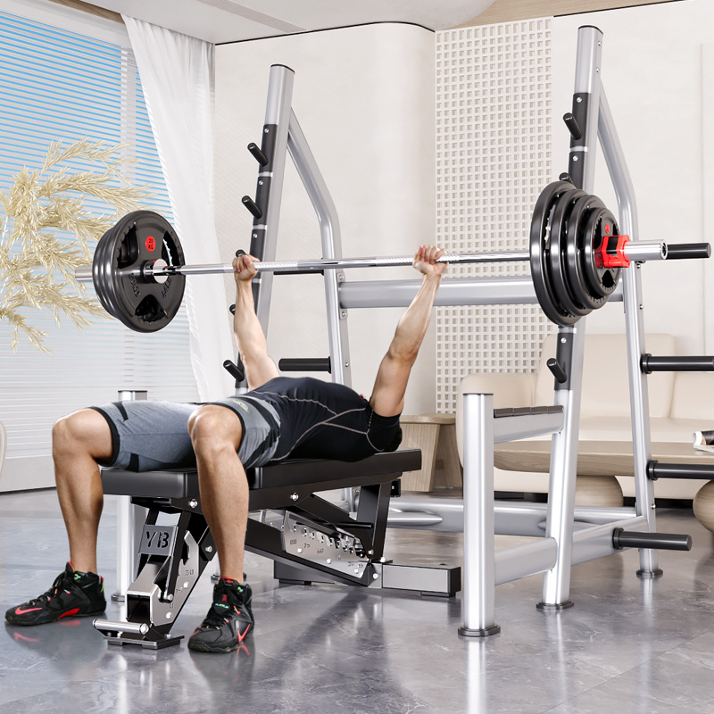 Heavy Equipment Lift - Squat Rack Power Cage, Plattenbelastbares Power