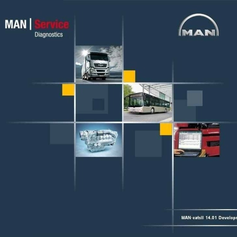 Heavy Equipment Software - MAN-Cats II LKWs Diagnostic Tools Software