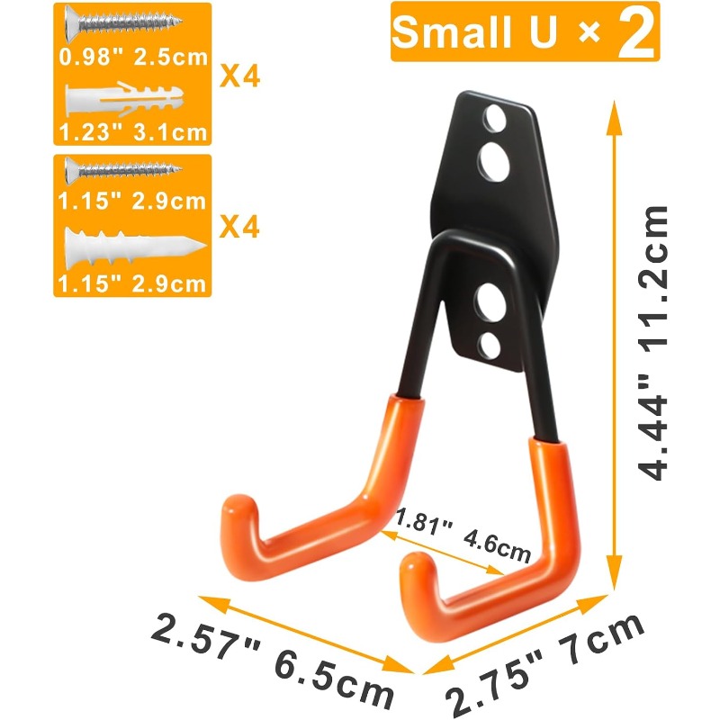 2er-Pack Robuste Wandhaken zum – Heavy Equipment Bucket Bewertung und Preis